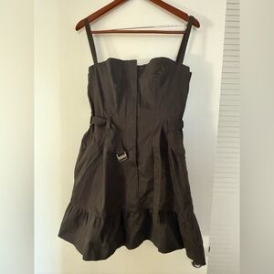 Just Cavalli Grey Corset Dress
